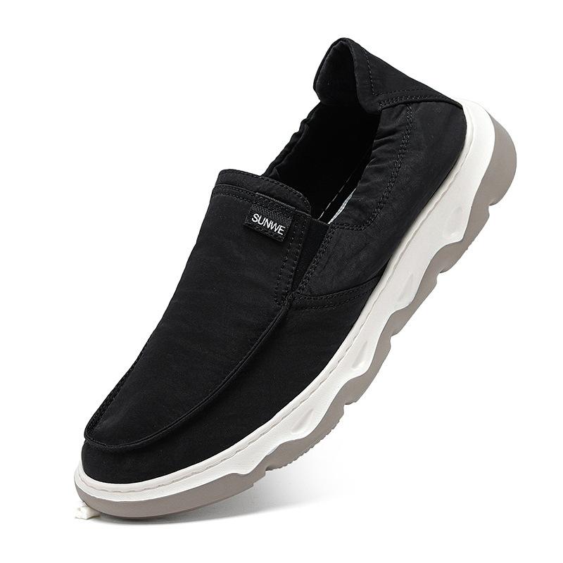 

Дышащие однопедальные туфли большого размера, новые парусиновые туфли с зонтиком на все сезоны, старые пекинские тканевые туфли для вождения W867 39