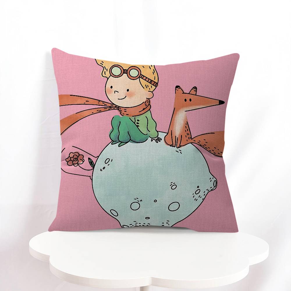 Poszewka na poduszkę biurową Le P-Petit Prince Pokrowiec na poduszkę samochodową 45x45 cm Poszewka na poduszkę lędźwiową Poszewka na poduszkę do sofy