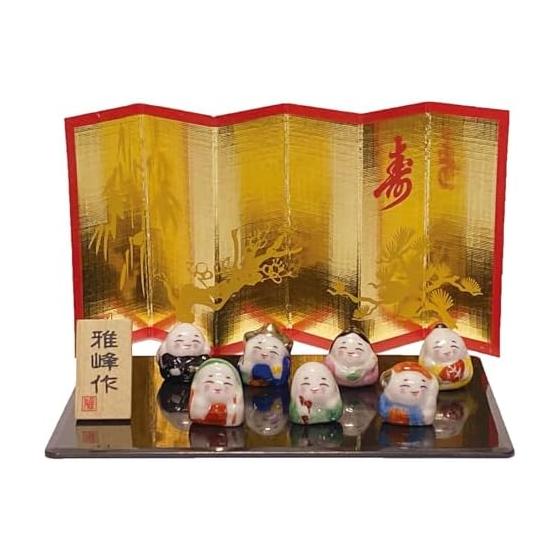 2026 Ornament Ornament Seven Lucky Gods Compact Good Luck Invitation Seven Lucky Gods Small Made by Masaho