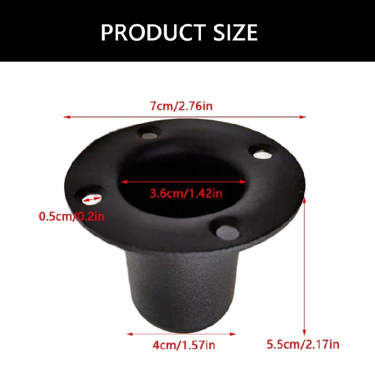 Professional Audios Equipment Metal Base Solid Speaker Stand Top Hat Bracket Universal DJ Stage Performances Accessory