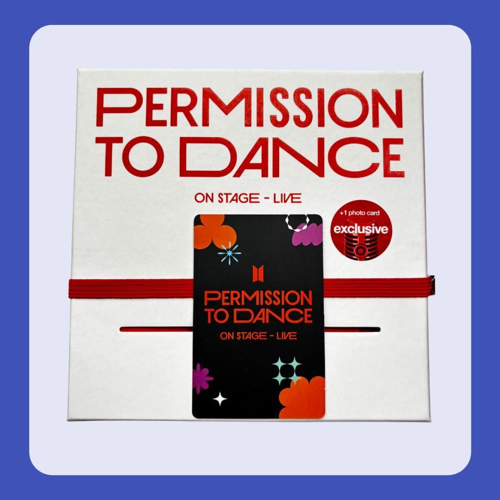 [USED] BTS Limited Edition Trading Card (Target US Bonus) V V (Slightly damaged)