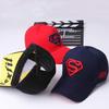Luxurious Super Hero Cap Superman Snapback Embroidery Hat Unisex Steampunk Design