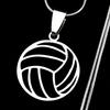 Beach Volleyball Hollow Ball Hiphop Pendant Chain Collar Fashion For Women Men Stainless Steel Necklaces Jewelry Party Gifts