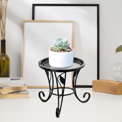Elegant Metal Plant Stand with Removable Tray for Home And Office