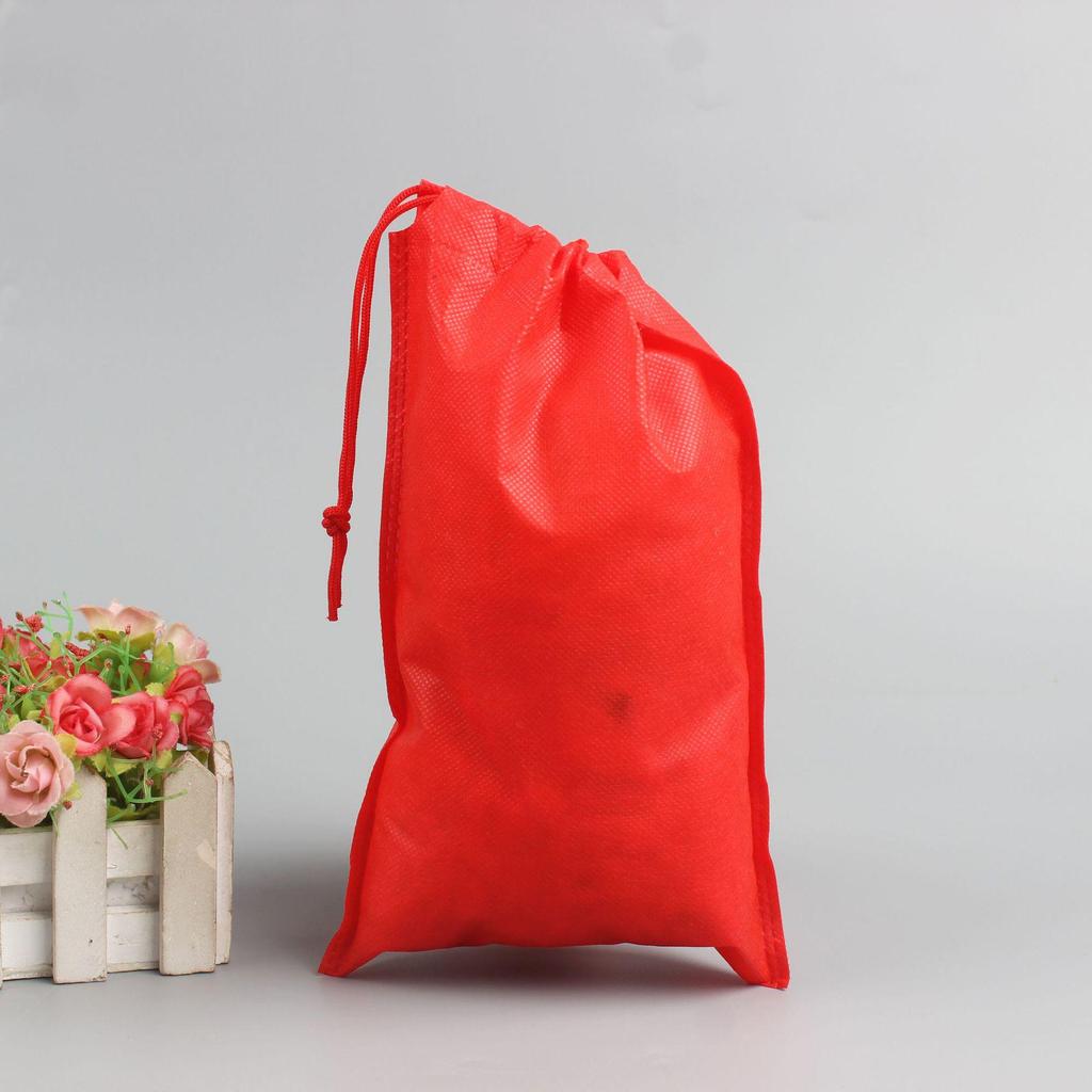 Non-Woven Drawstring Bags for Shoes, Clothing, Toys & More - Dustproof Storage with Custom Logo Printing