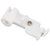 Plastic Needle Threader Plate Multifunctional Metal Automatic Needle Threader Easy Installation White