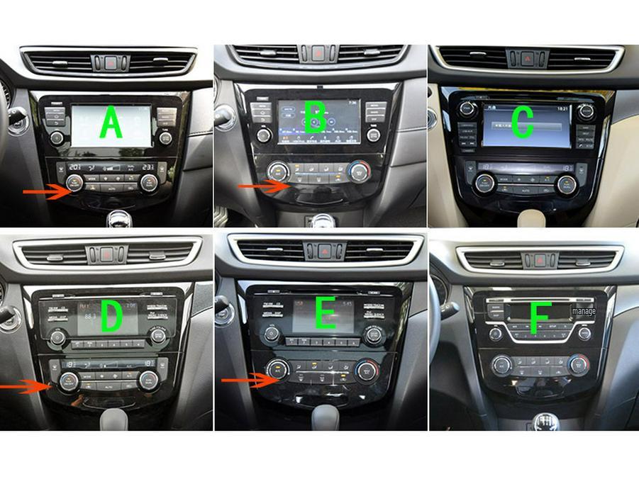 Carbon Fiber Interior Stickers for Qijun, 14-19 Console & Gear Shift Decor