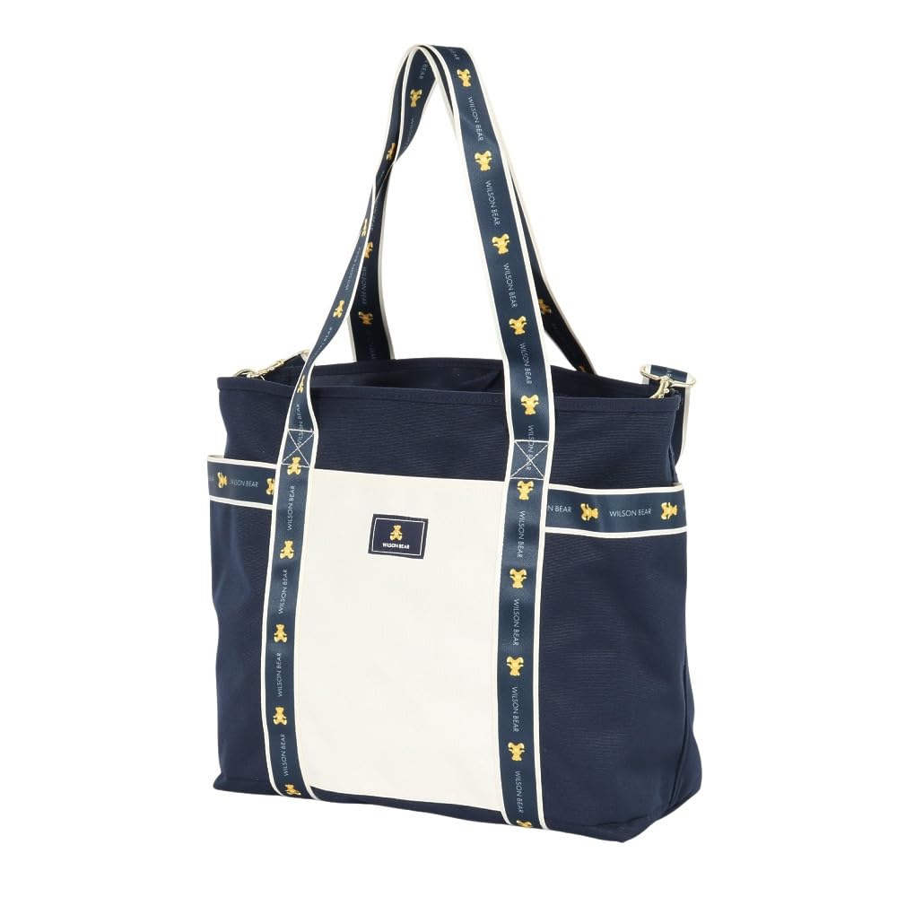 

[Wilson] Сумка BEAR JPN COLLECTION TOTE 2025 Темно-синій