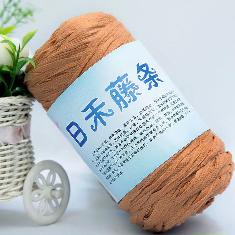 Рихе Рафия Нить Натуральная Рафия Трава Ручная Вязка Летняя Рафия Лента Пряжа DIY Ручная Работа Летняя Соломенная Шляпа Пляжная Сумка