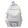 Schoolbag New Schoolbag Female Junior High School Students Large Capacity Simple Backpack College Students High Value Casual Versatile Backpack