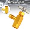 Car Accessories Car Air Conditioner Auto Tap Opener Valve Can Dispensing Bottle 1/2 ACME 1/4 Thread Adapter R-134a Refrigerant