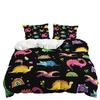 Three-Piece Cartoon Dinosaur Quilt Set Two-Piece Bedding Set