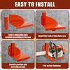 Chainsaw Holder Heavy Duty Saw Display Wall Mount Weeder Eater Support Lawn Mower Rack Trimmer Garage Organizer Chainsaw Rack