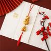 2025 Years of The Snake Pendant Snake Lucky Charm Decorative for Chinese New Years Prosperitys and Elegant Decoration
