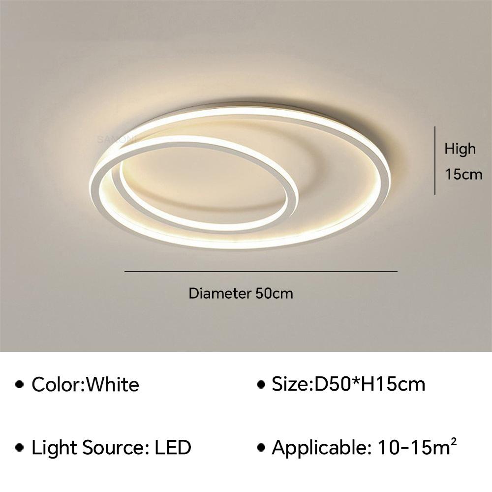 Modern LED Ceiling Chandelier Lamp For Living Dining Room Bedroom Study Restaurant Aisle Home Decoration Lighting Fixture Lustre