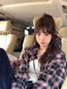 Women's Hong Kong Retro Plaid Loose Long-Sleeve Shirt for Spring/Autumn