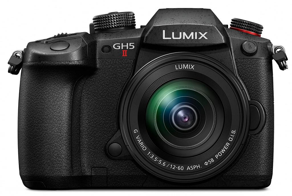 Panasonic spiegellose Einzelobjektivkamera Lumix GH5M2 Objektiv-Kit Standard-Zoomobjektiv enthalten Schwarz DC-GH5M2M