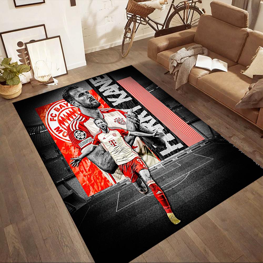 Bayern Munich Floor Mat Perfect for Game Room Decorate Room Dining Room Bedrooms Anti-slip Rug Anime Office Decor Gift for Festivals