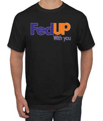 FedUp Logo Mit Ihnen Reederei Herren T-Shirt