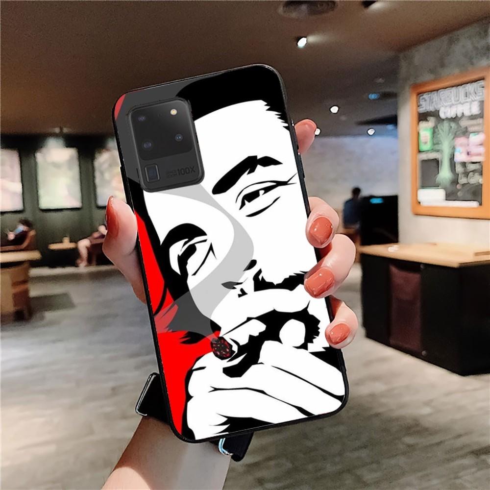 Che Guevara Smoking Cigar Phone Case For Samsung S 9 10 20 21 22 23 30 23 24 plus lite Ultra FE S10lite Fundas