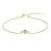 ZHOUYANG Bracelet On The Leg Woman Anklets Simple Zircon Gold Color Beach Accessories Bracelets For Girls Women Jewelry A001