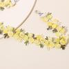 Girocollo con collana in pizzo con fiori dolci per donne e ragazze, ricamo di buona qualità, moda, design romantico, accessorio
