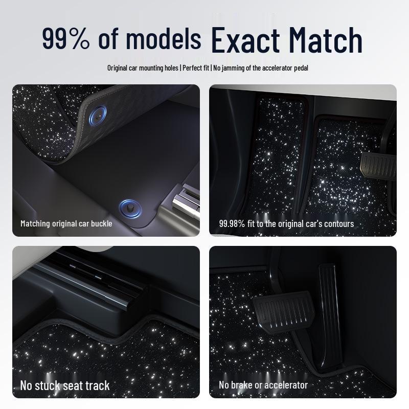 Fengyun T11 Starry Sky Floor Mats for Chery Car Interior Decoration