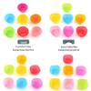 Set di 7 stampi per torte in silicone da 7 cm: Forme di Stella, Cuore, Quadrato, Fiore