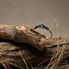 #9 Brass Bead Epoxy Chironomid Buzzer Nymph Fly, Midge Pupa Fast Sinking Fly Fishing Flies for Trout Grayling Bass