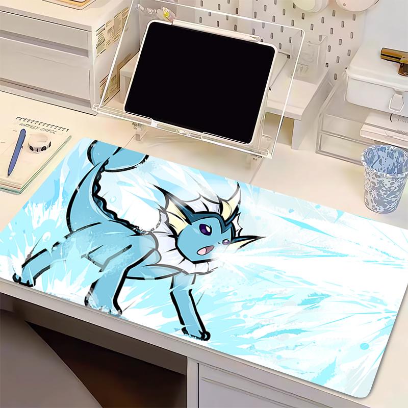 Mouse Pad P-Pokemon PC Desk Mat Gamer Office Computer Carpet Keyboard Table Lock Edge Thickened Xxl Gaming Accessories Mousepad