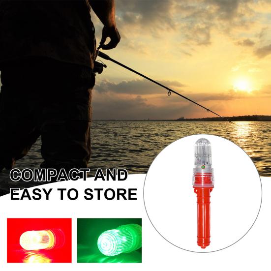 Boat Flares Super Bright Compact Design Portable Intelligent Light Control Waterproof Emergency Boat Flares Warning Light