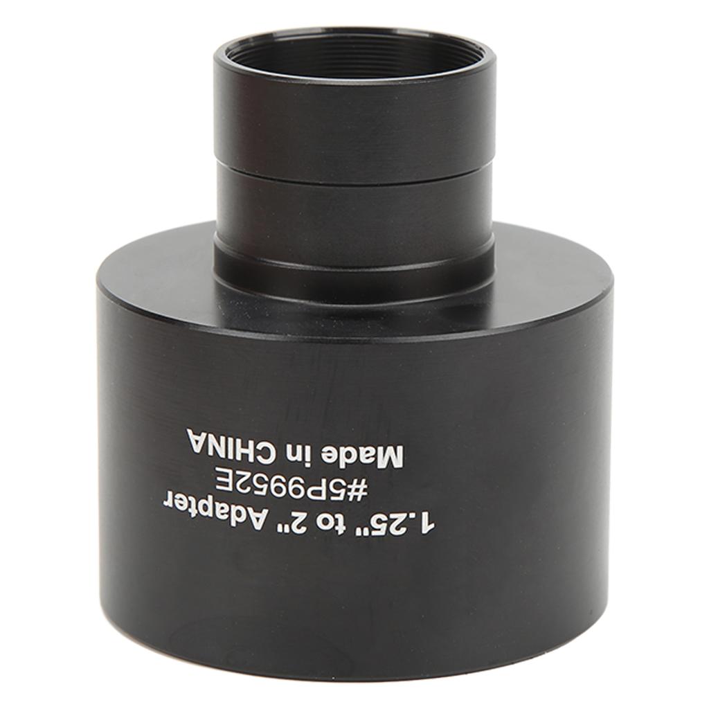 1.25 To 2 Telescope Adapter Telescope T Ring Aluminum Alloy 1.25in Port To 2in Port Adapter for Astronomical Telescope