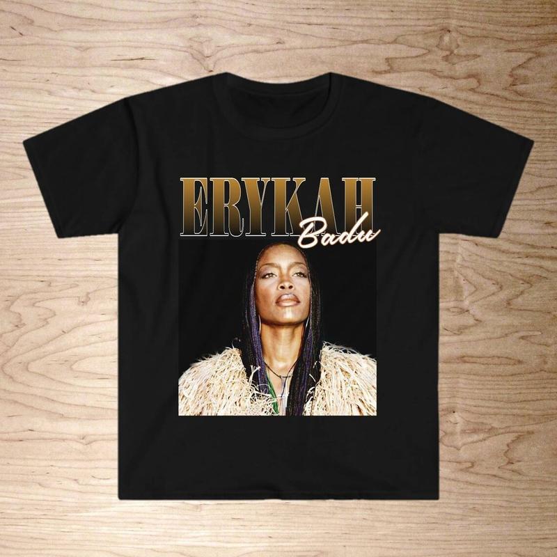 

Erykah Badu Hip hop T-shirt , 90s Tee Unisex T-shirt S