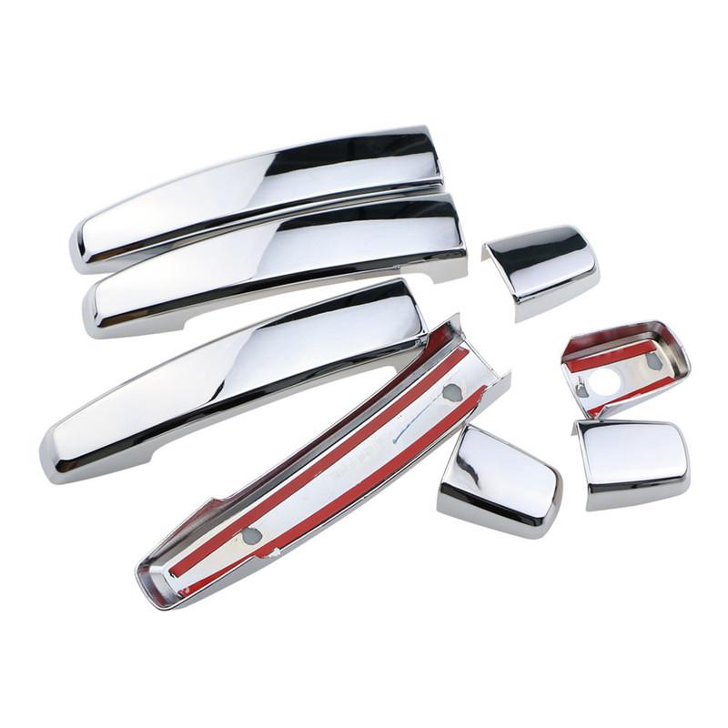 Color My Life Car Styling ABS Chrome Trim Door Handles Cover Sticker For Chevrolet Cruze 2009-2014 for OPel MOKKA ASTRA J