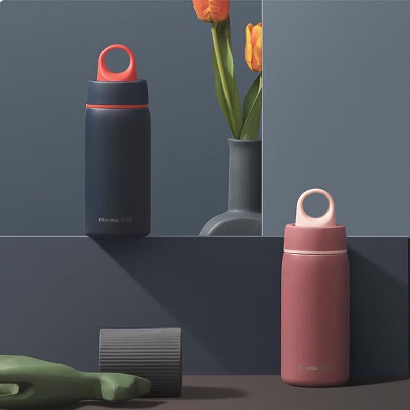 Chahua 420ML Portable Sport Water Bottle with 304 Stainless Steel Liner