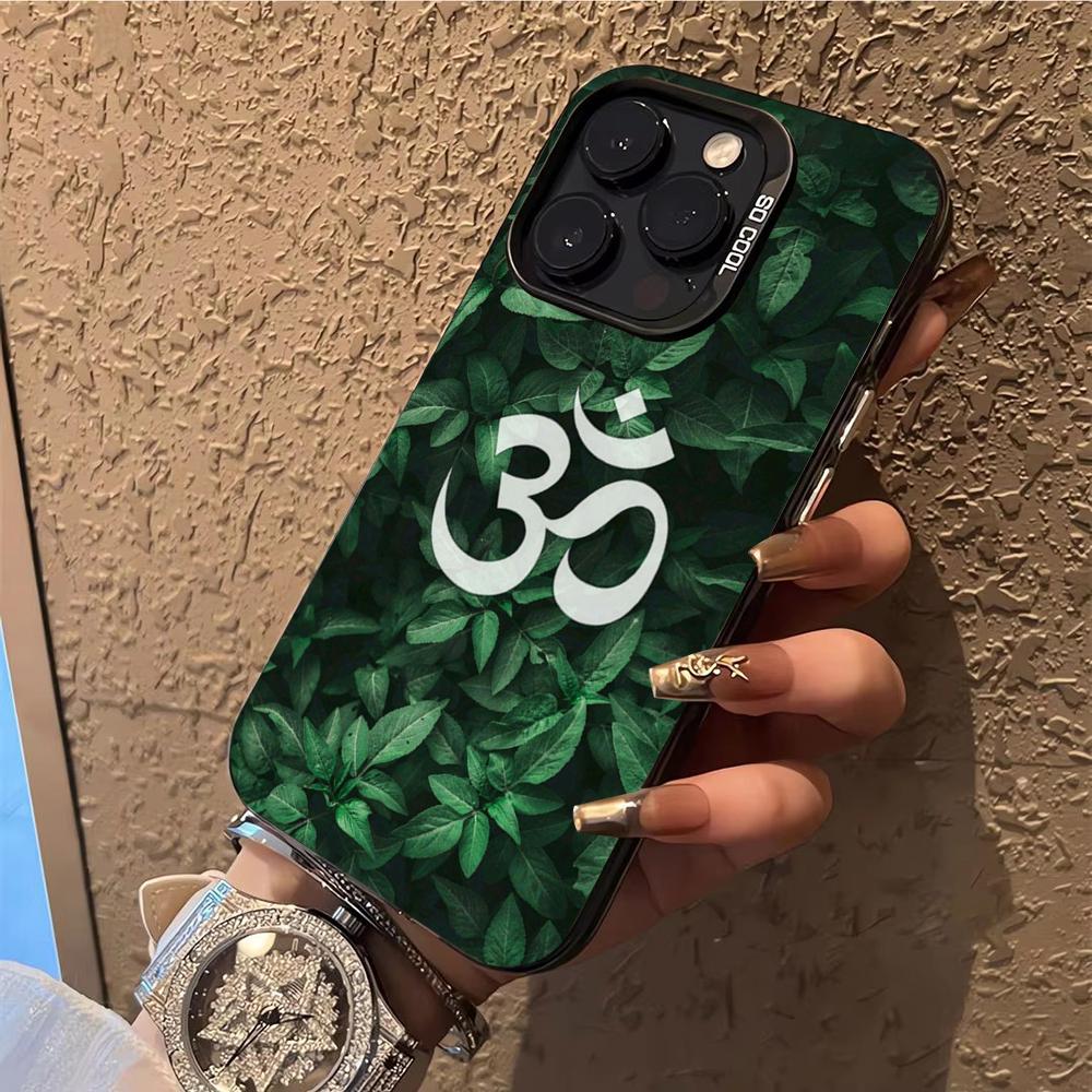 Aum Om Yoga Phone Case Phone Case For iPhone 14 16 15 11 12 13 Pro Max Mini Plus Shockproof Cover