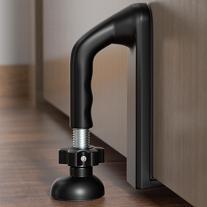 Adjustable Anti-theft Door Stopper for Homes & Rentals