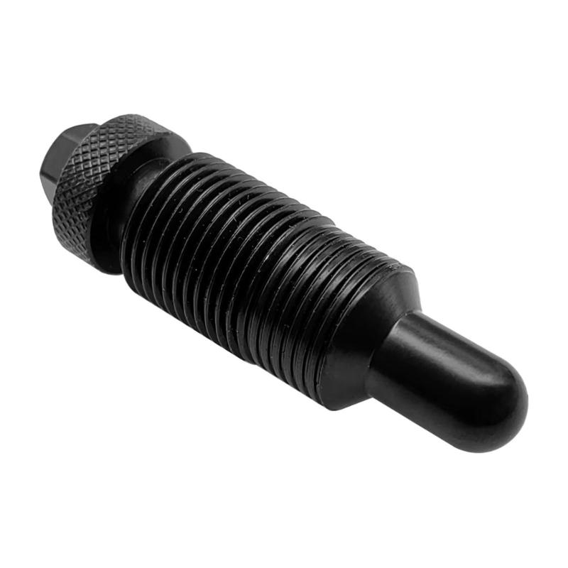 Timing Positioning Tool T40237 with Threaded Body, Knurled Collar, and Drive Head for Engine Timing Service and Chain Replacement Tasks