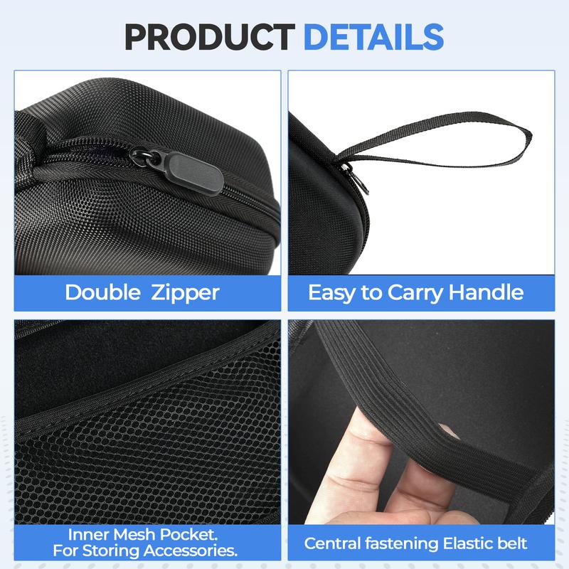 Adapter Case for Tesla CCS1 J1772 to NACS EVA Charger Protective Organizer Portable Travel Bag Electric Car Charging Accessories