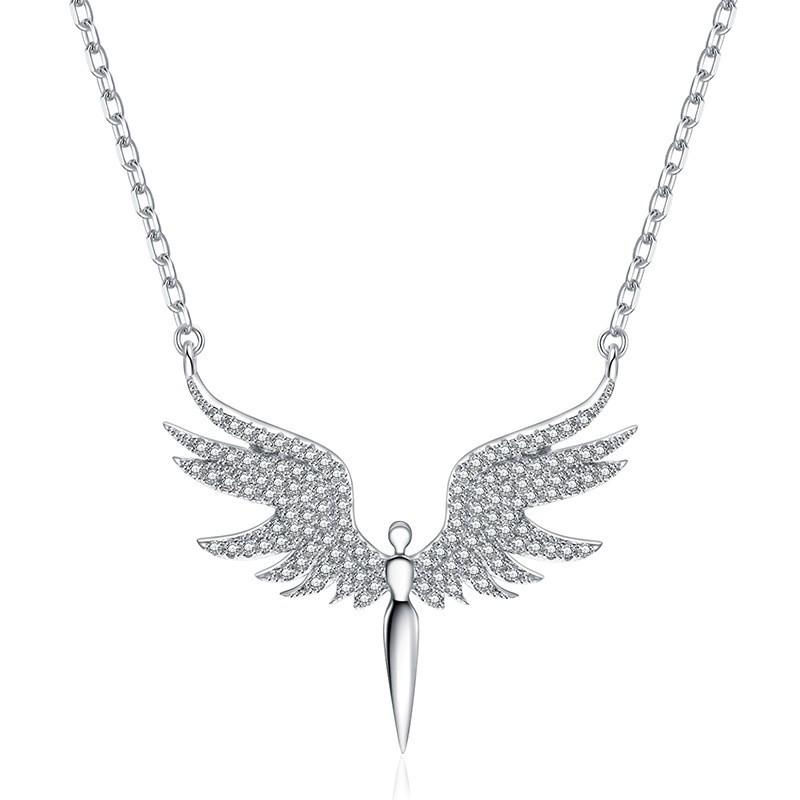 Angel Devil Wings Sense Clavicle Chain Trendy Cool Jewelry Pendant Necklace