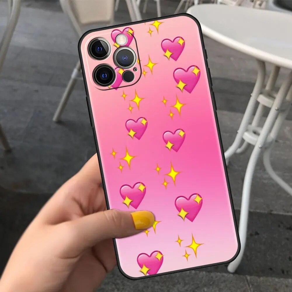 

Чехол для телефона с рисунком сердца для iPhone Samsung Galaxy Redmi Xiaomi Oppo OnePlus Note SA 7 8 9 10 11 12 13 14 20 21 22 23 53 54 Pro Max Ultra TPU Soft iPhone 6 or 6S