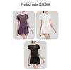 Plus Size Women's Quick-Dry Summer Yoga Suit - Short Sleeve Fitness & Running Outfit