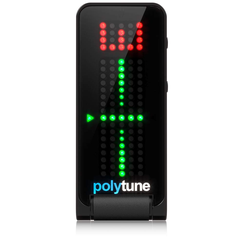 

tc electronic polytune clip Black polyphonic tuner Clip-on