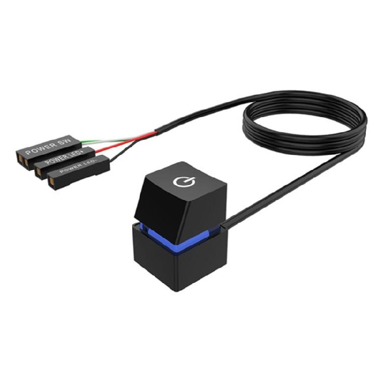 

PC Motherboard External Start Power On/Off Button Extension Cable for Home Bar чорний