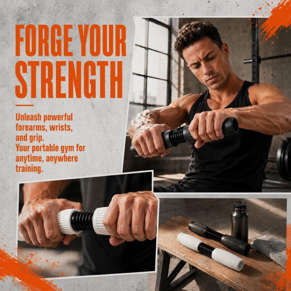 3 Levels Hand Grip Strengthener Adjustable Forearm Wrist Trainer Elderly Use