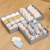 Three-in-One Drawer-Style Storage Box for Socks, Underwear, and Bras