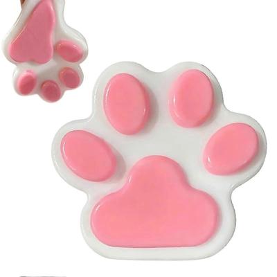 Handgefertigte Taba Squishy Große Katzenpfote Silikon Quetschspielzeuge zur Stressbewältigung, Katzenpfote Riesige Pfote Squishy Sensorikspielzeuge für Angst & Entspannung