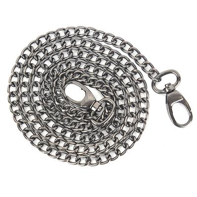 100 cm kovová kabelka s řetízkovým popruhem Rukojeť přes rameno Crossbody Bag Výměna kabelky