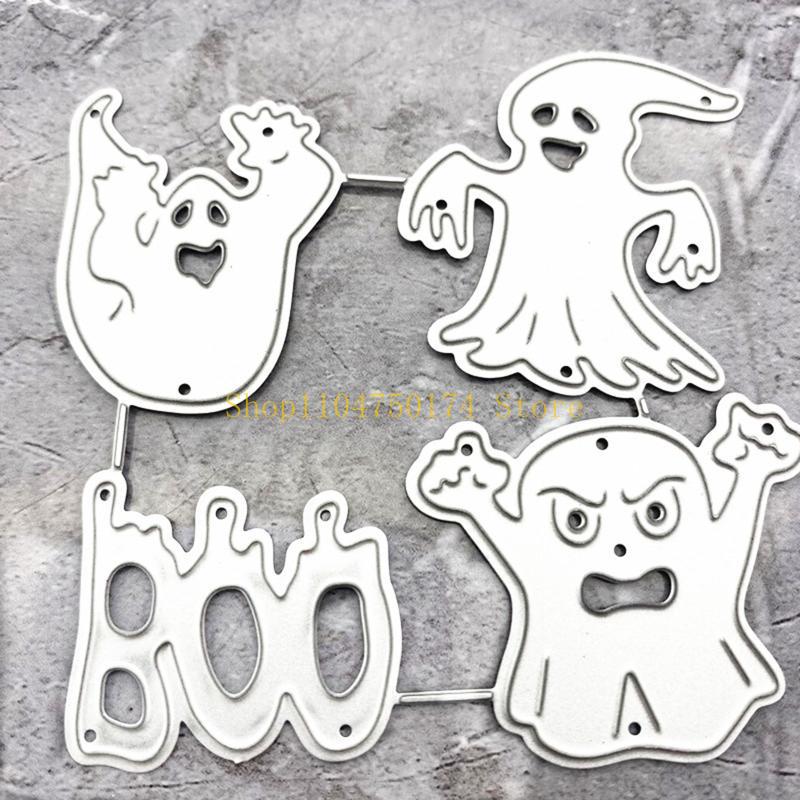 Halloween Metal Cutting Dies Stencil Scrapbooking DIY Album Stamp Paper Card Embossing Decoration Craft Top Sale