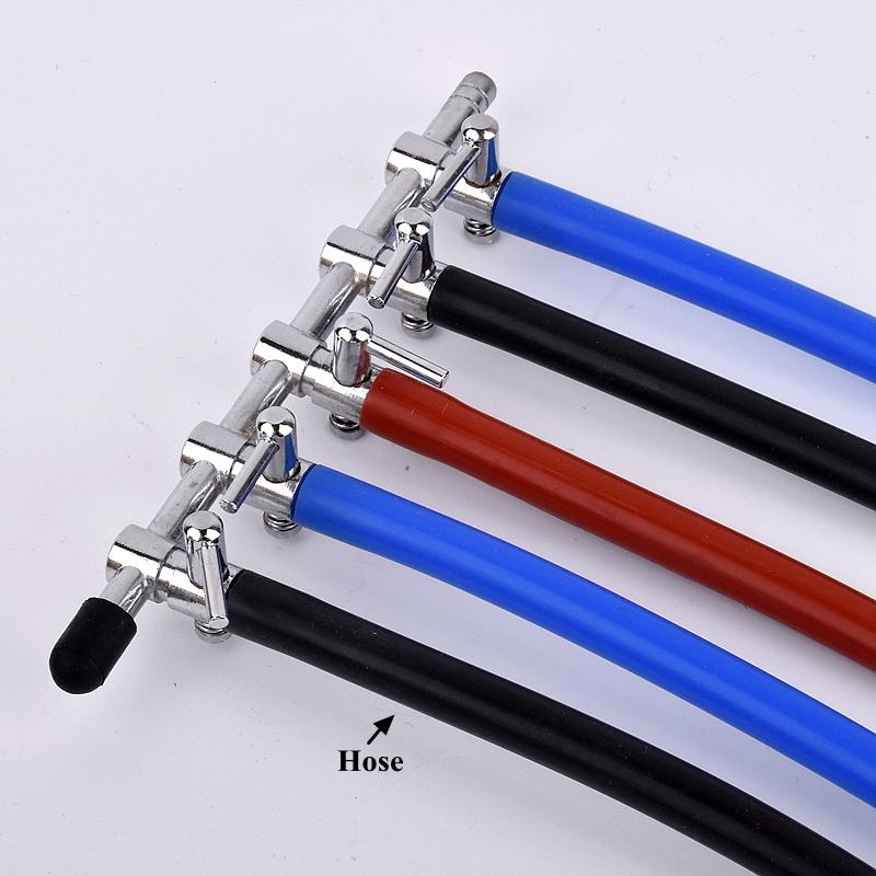 Aquarium Air Splitter Valve Stainless Steel Fish Tank Air Flow Control Switch Valve 1~5 Ways Distributor Oxygen Pump Accessories